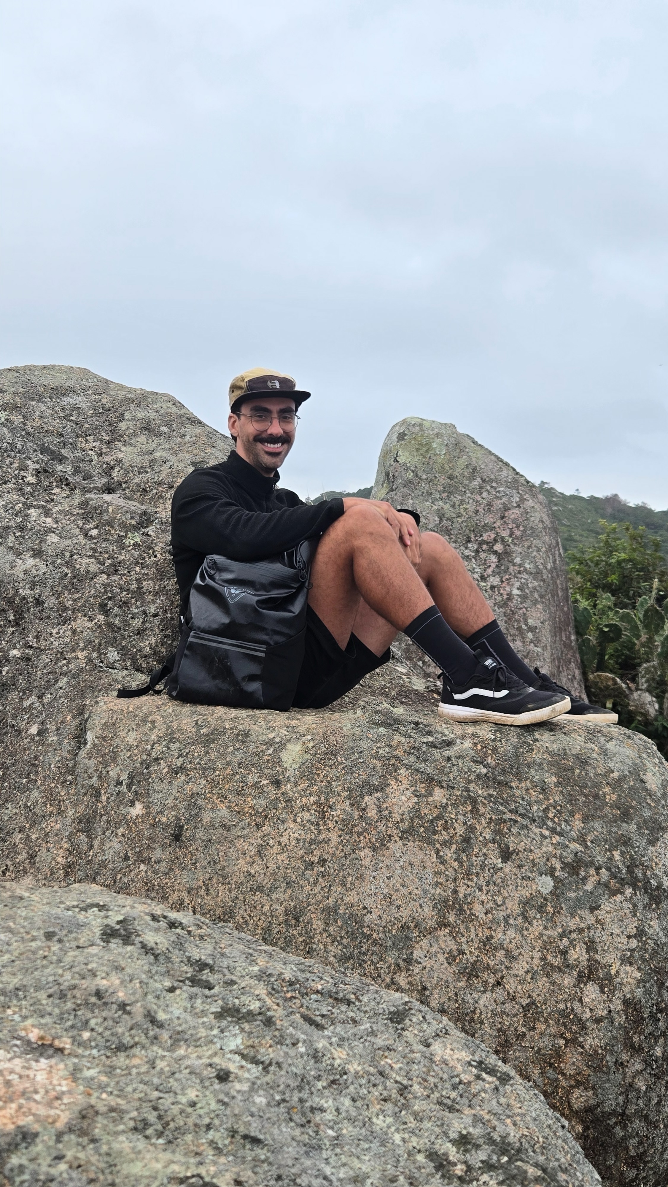 Giovanni Santiago em viagem